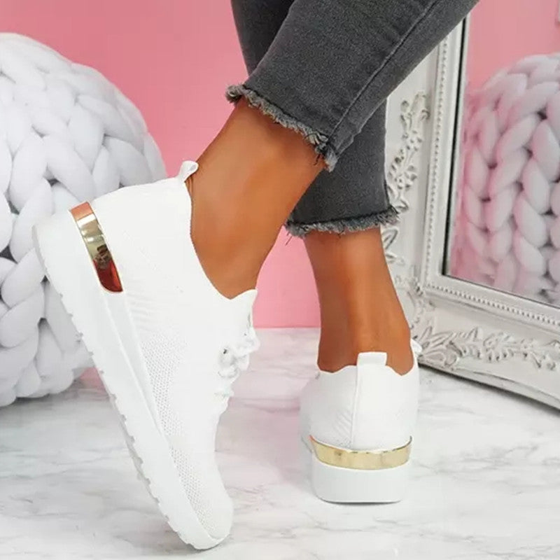 Chaussures Vulcanisées À Lacets pour femmes