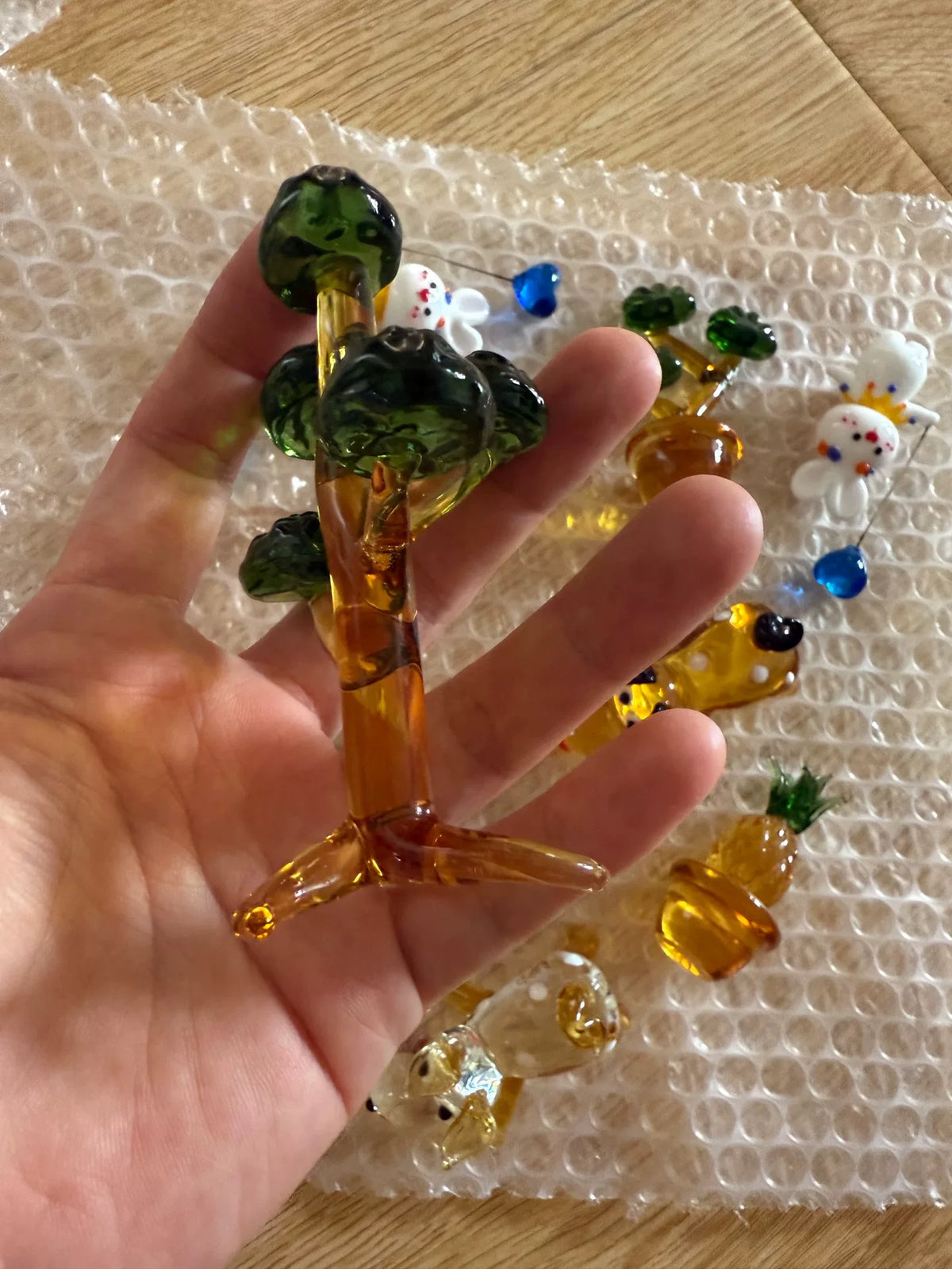 Handgemaakt Liuli Glas Denfigururje