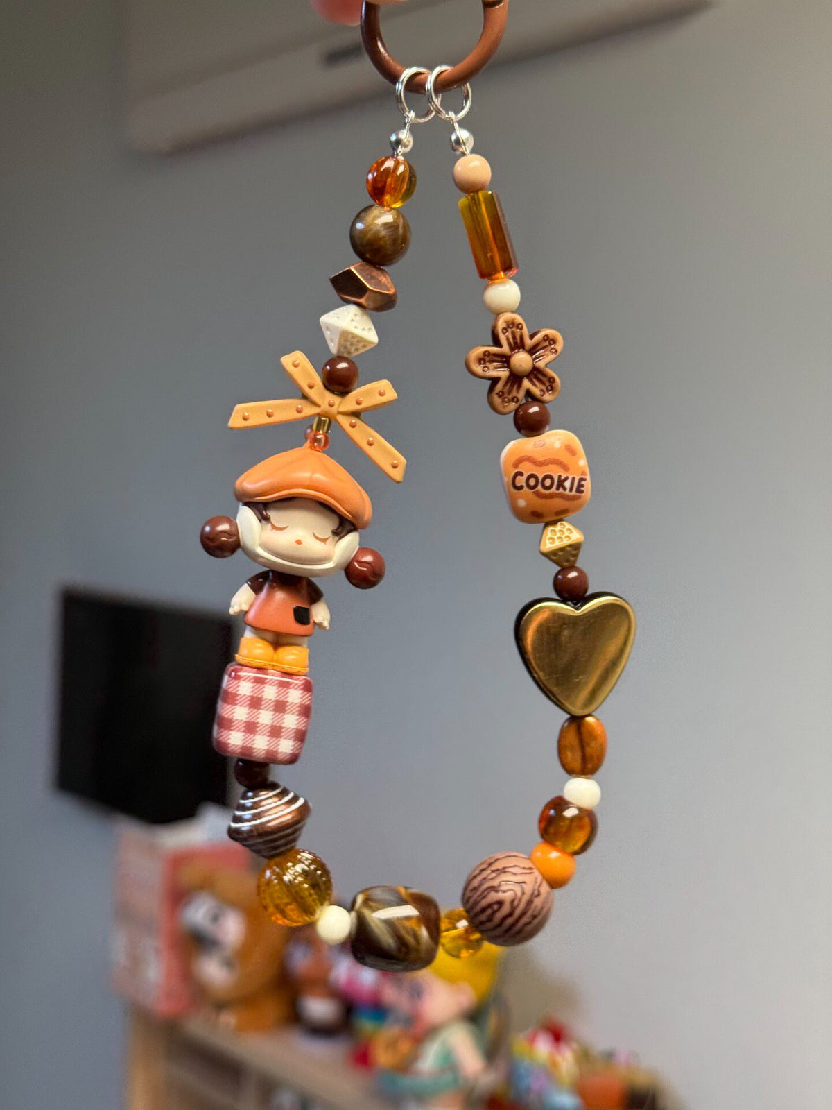 Coffee Factory Skullpanda Phone Chain Charm