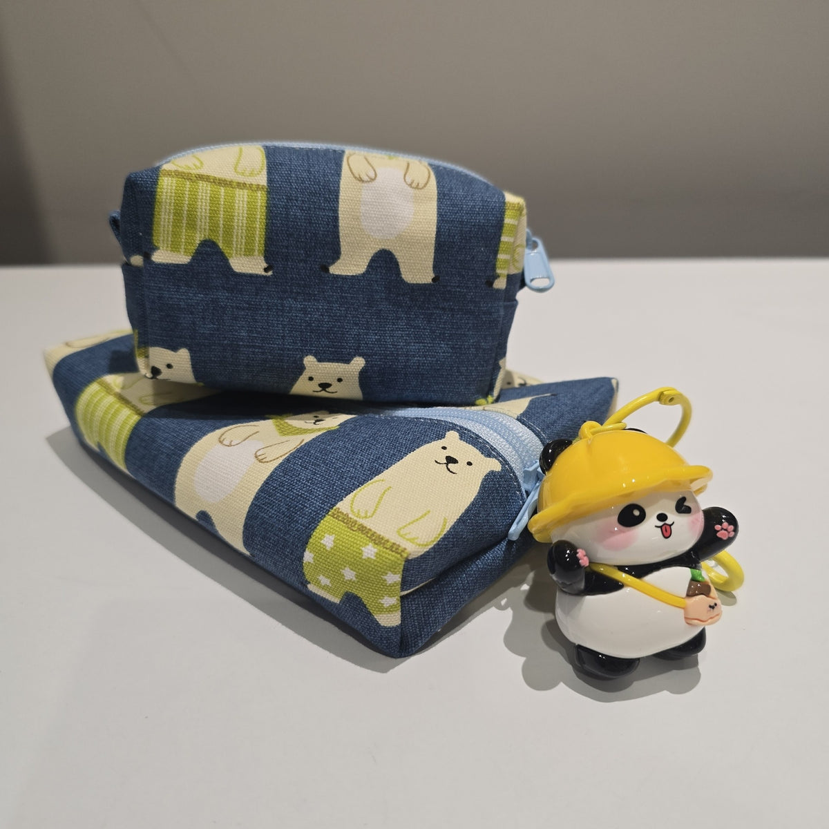 Polar Bear Zipper Tissue Pouch Set
