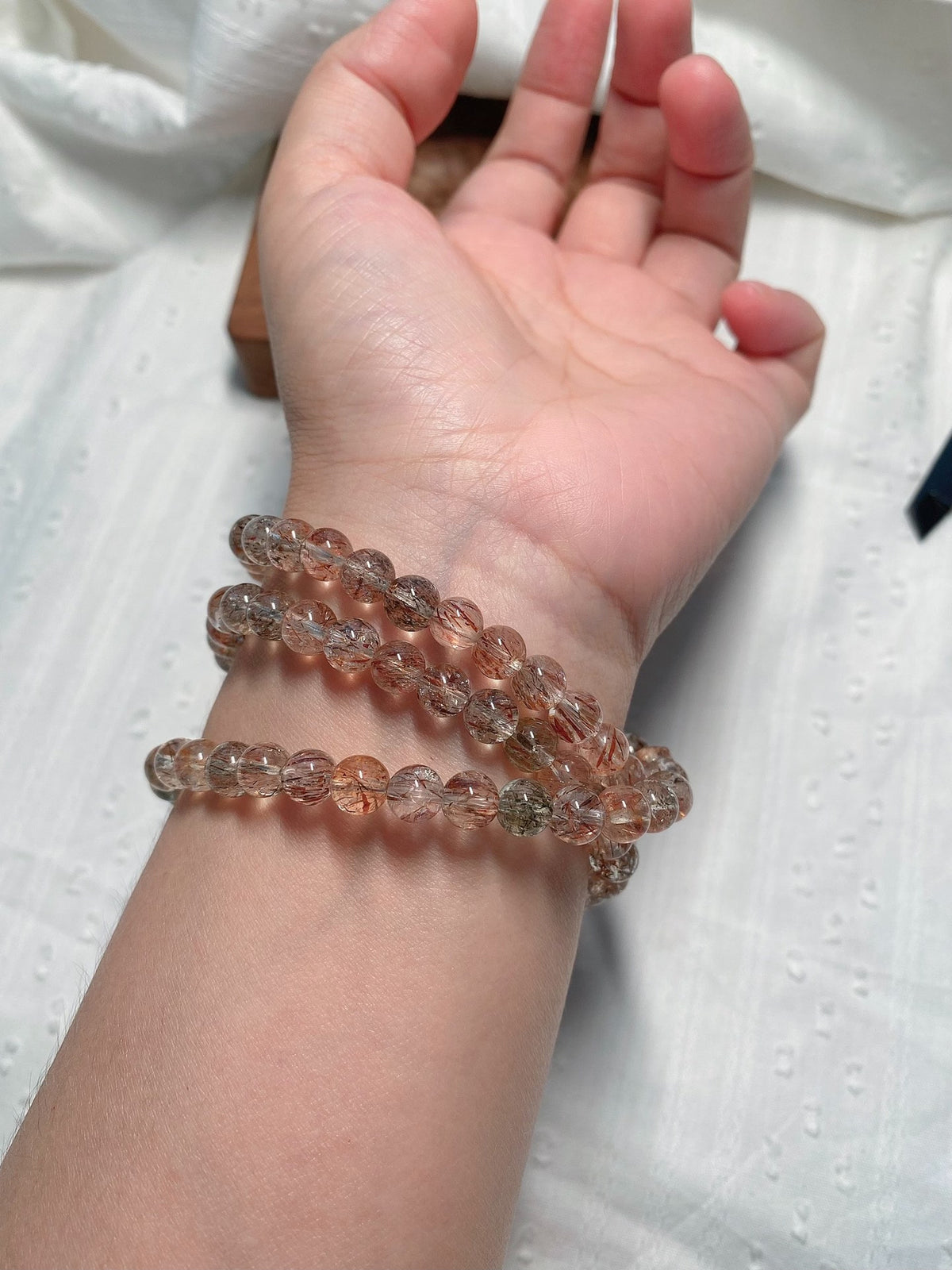 Black Gold Super Seven Crystal Bracelet