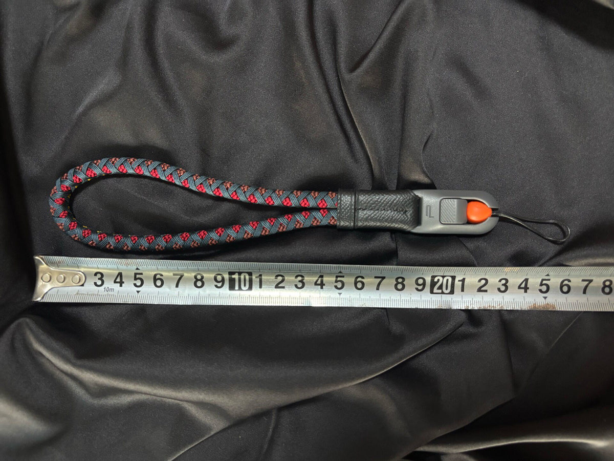 Braided Silk Camera Wrist Strap