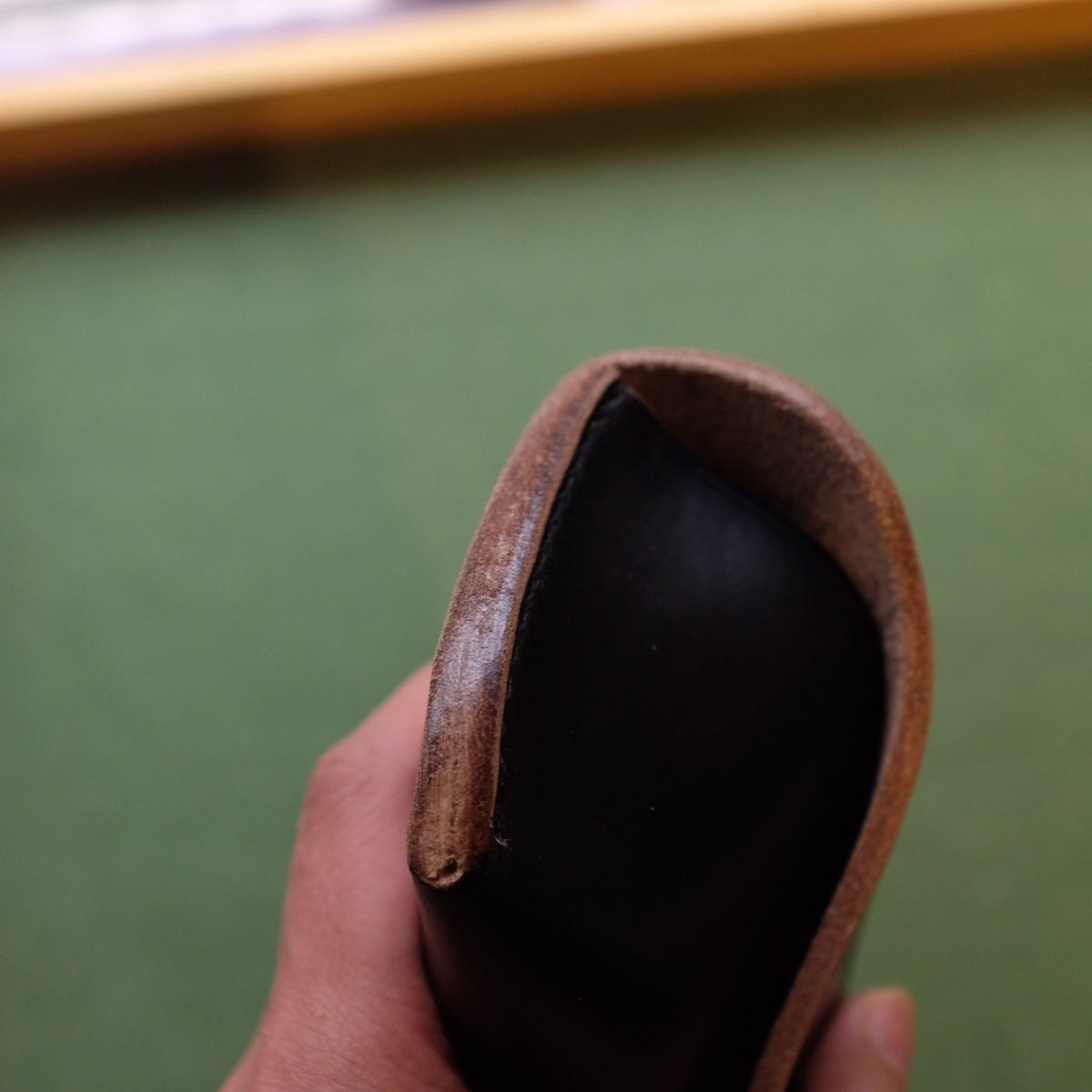 Horween Leather Eyeglass Case