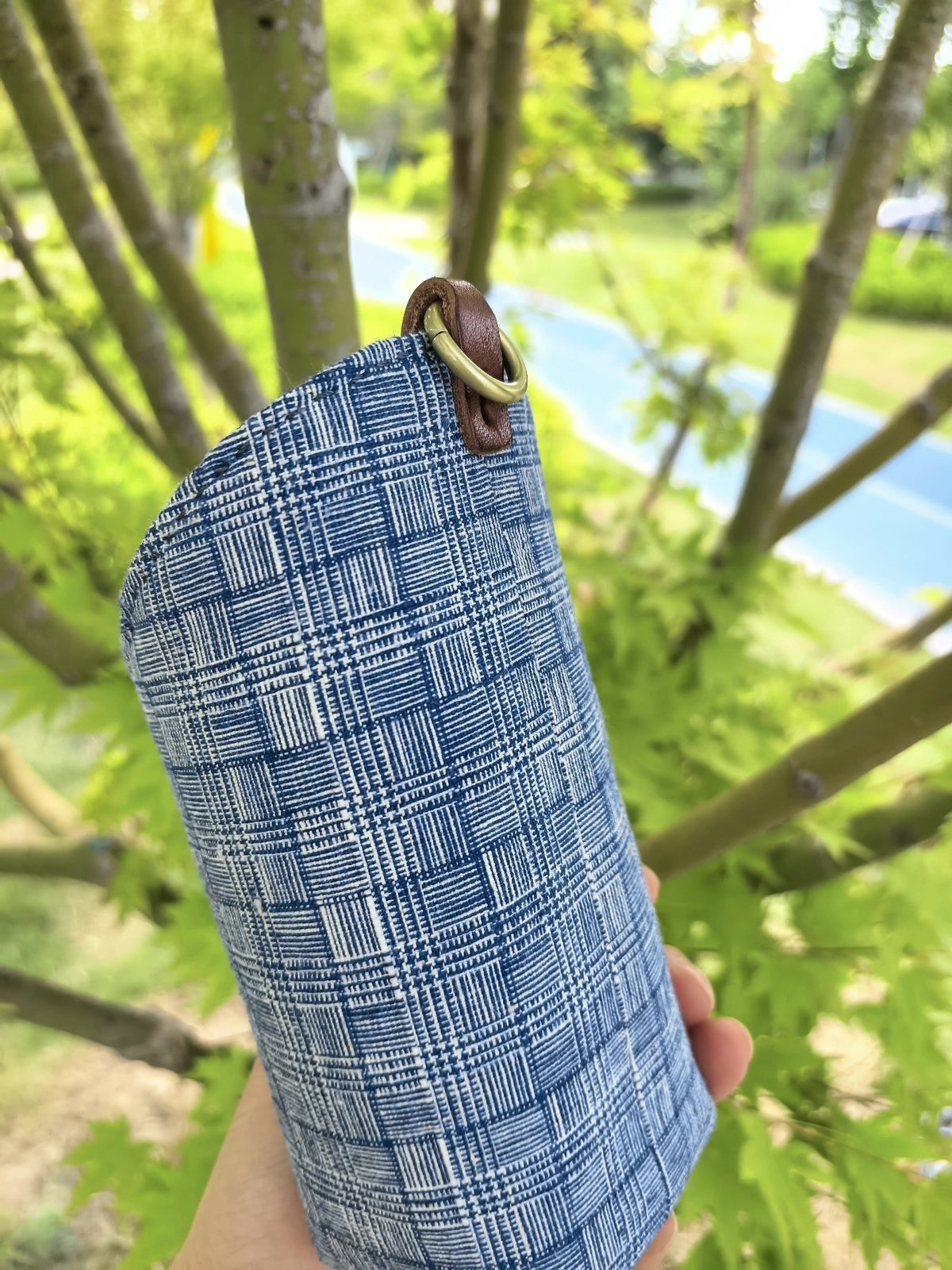 壁掛けメイクブラシ収納ポーチ