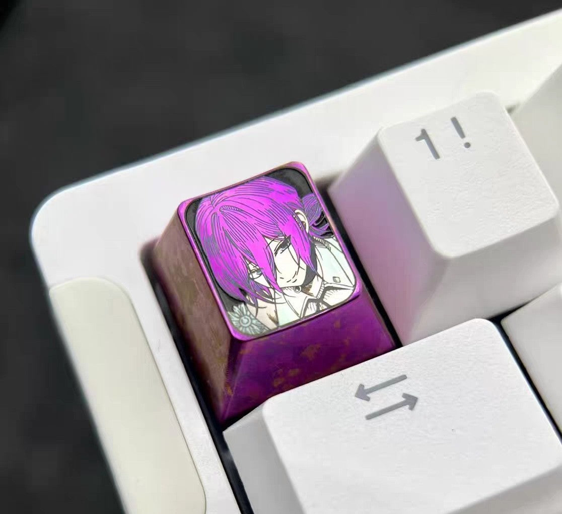 Titanium Alloy Anime Keycap R4 Profile