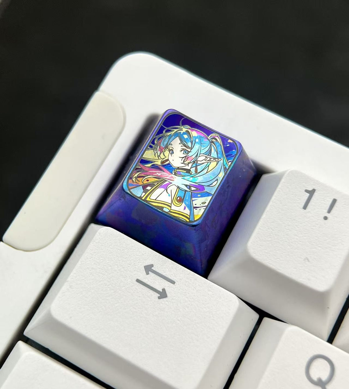Frieren Titanium Alloy 1u Keycap