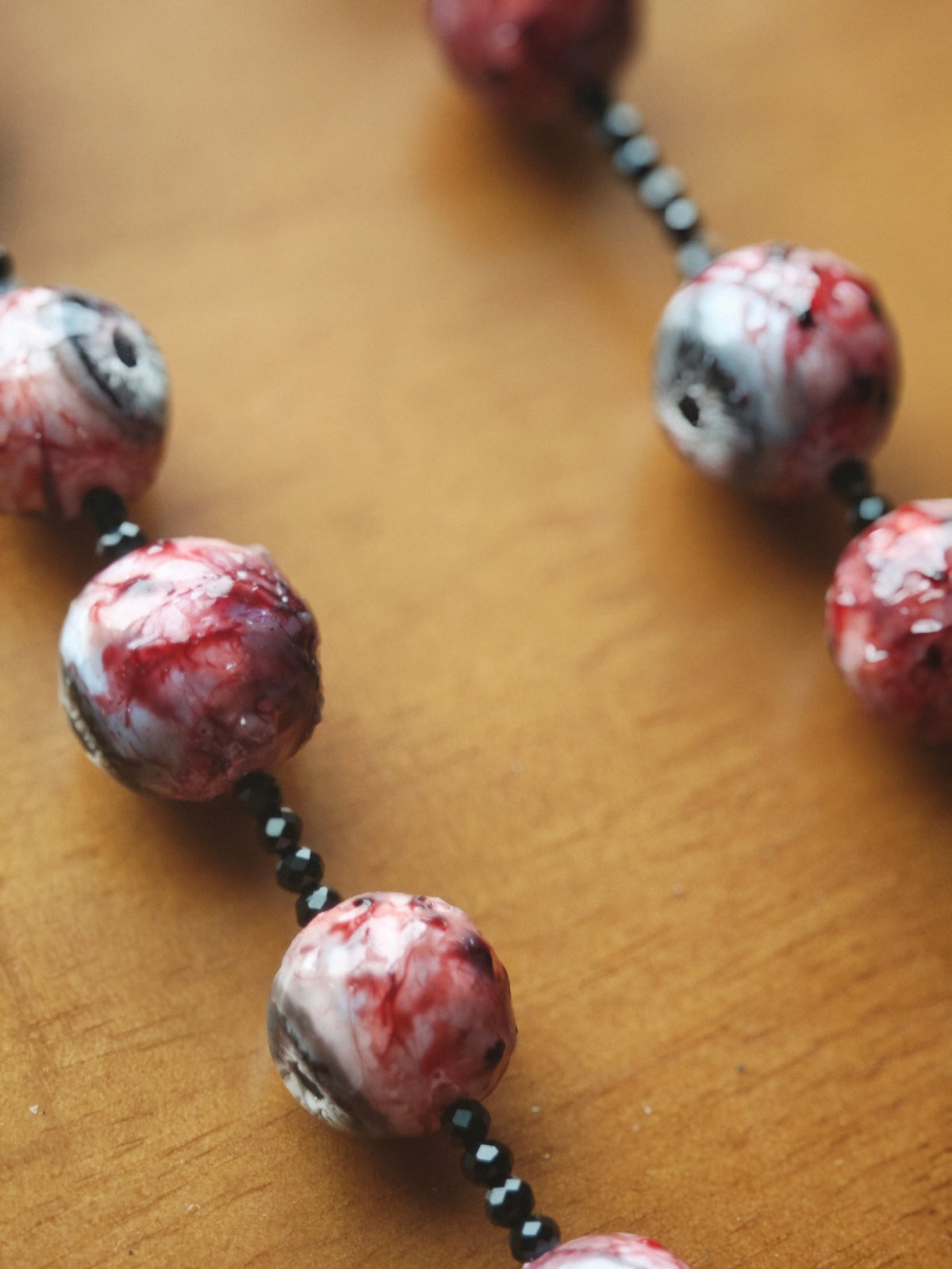 Cthulhu Eyeball Bead Bracelet Resin