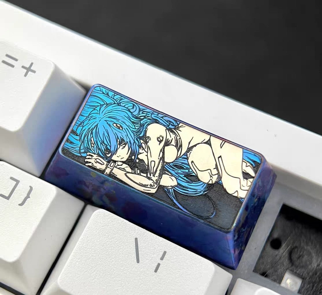 EVA Rei 2u Titanium Alloy Keycap