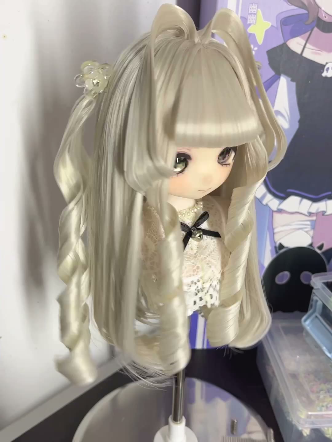 Small Doll Full Coverage Blonde Wig