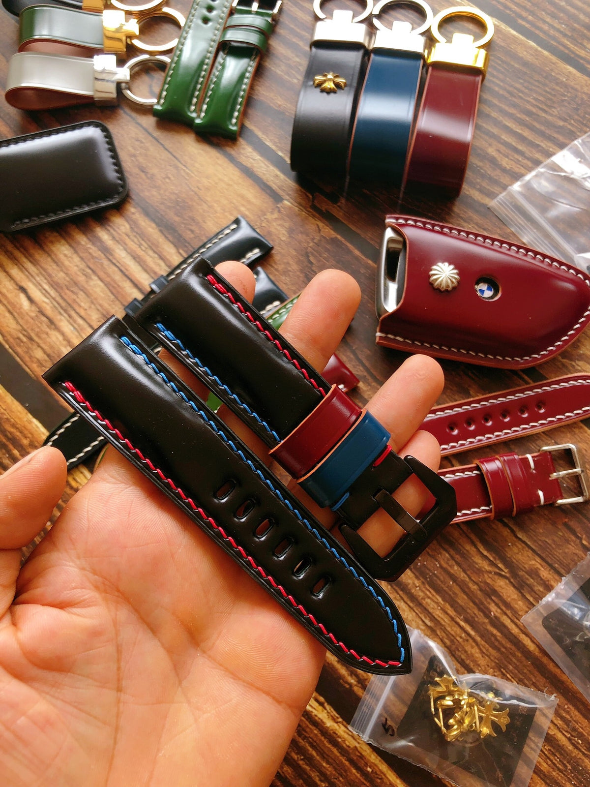 Handcrafted Shinki Horsehide Panerai Watch Strap