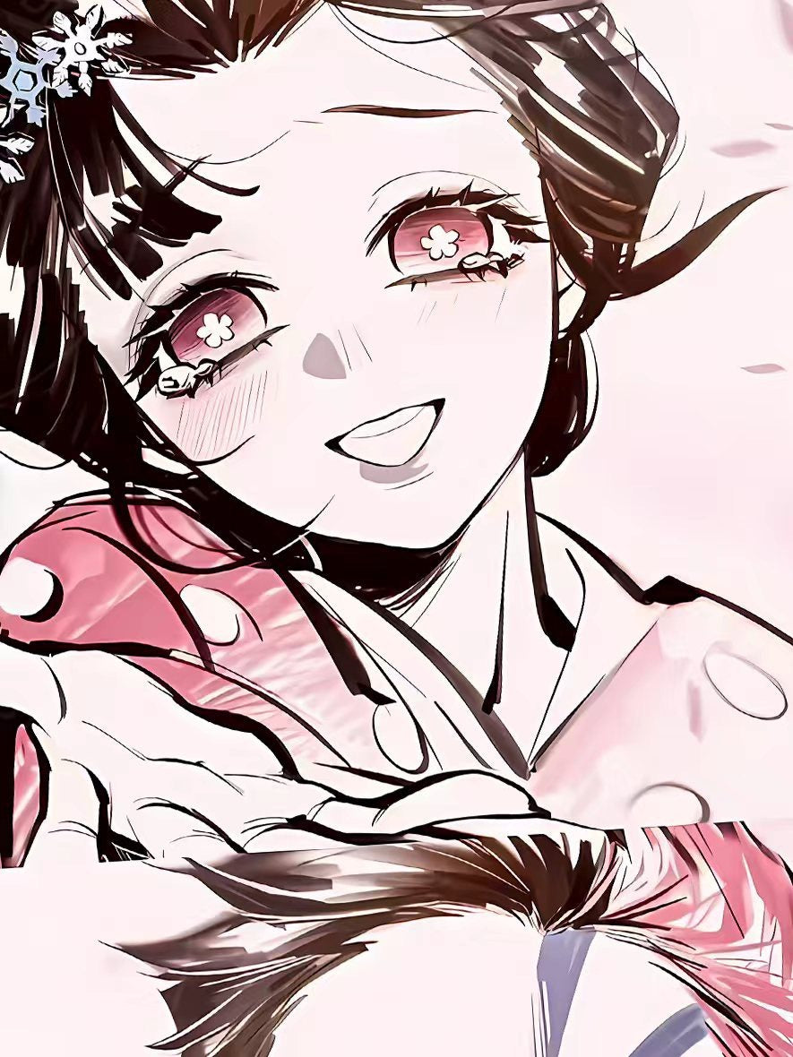 Framed Anime Art Print Akaza Koyuki