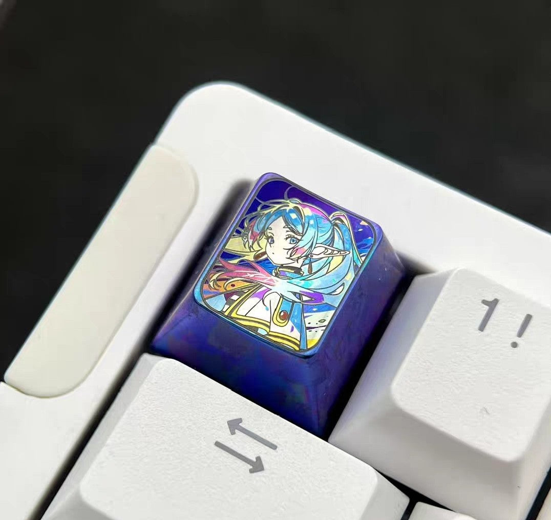 Frieren Titanium Alloy 1u Keycap
