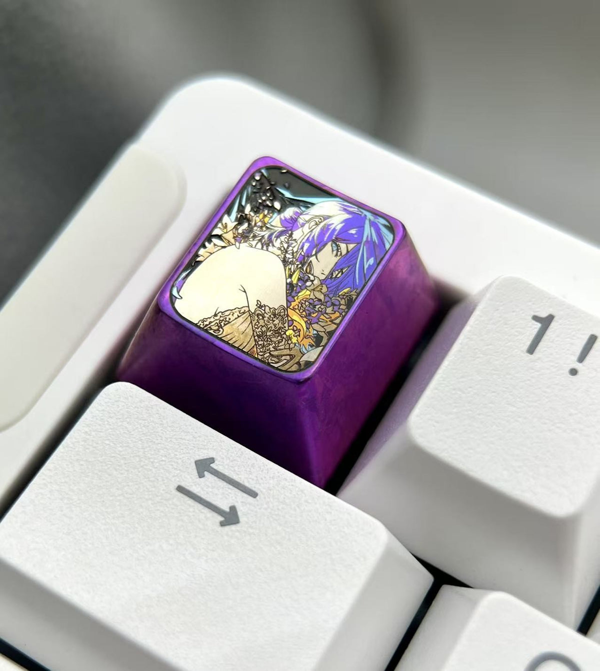 Titanium Alloy Artisan Keycap