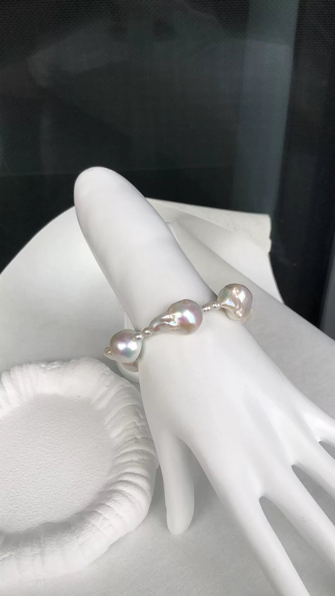 Five Baroque Freshwater Pearl Bracelet
