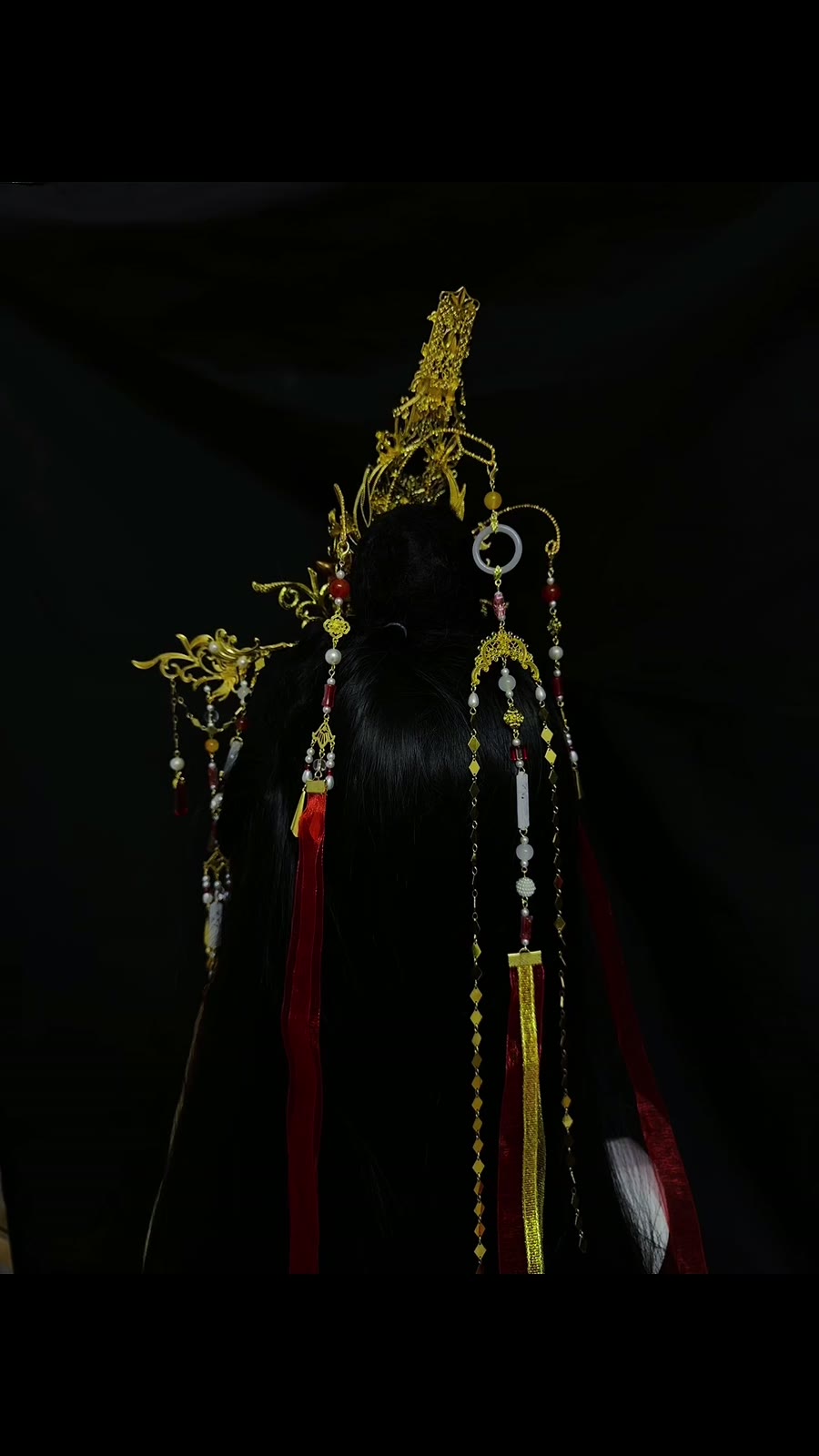 Gold Phoenix Cosplay Crown Headpiece