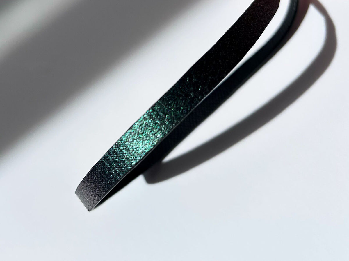 Green Snakeskin Choker Necklace