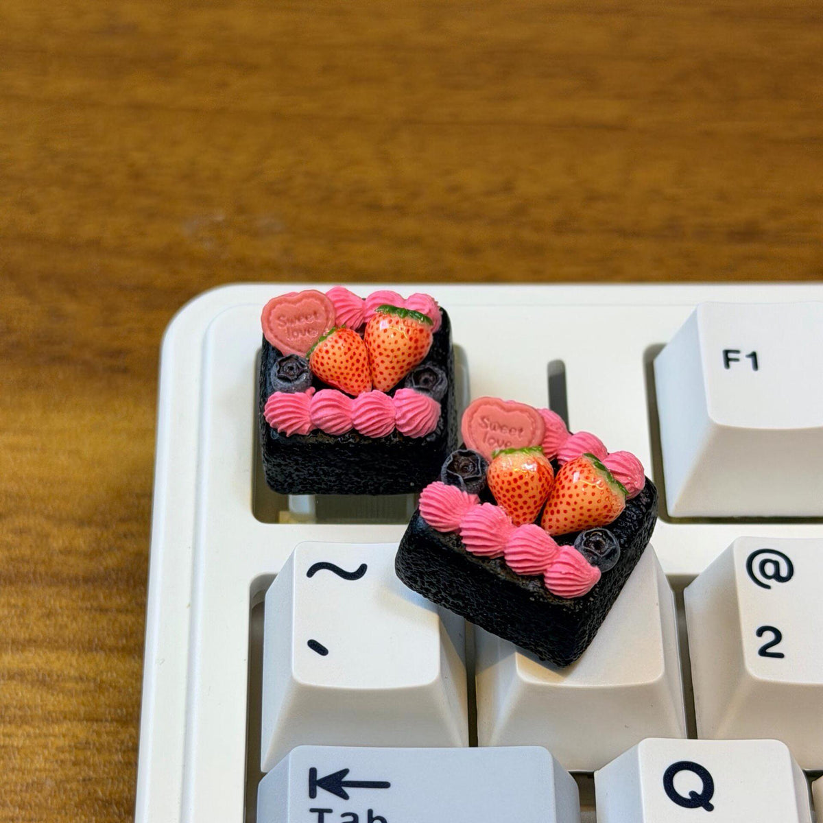 Resin Dessert Keycap for Mechanical Keyboard