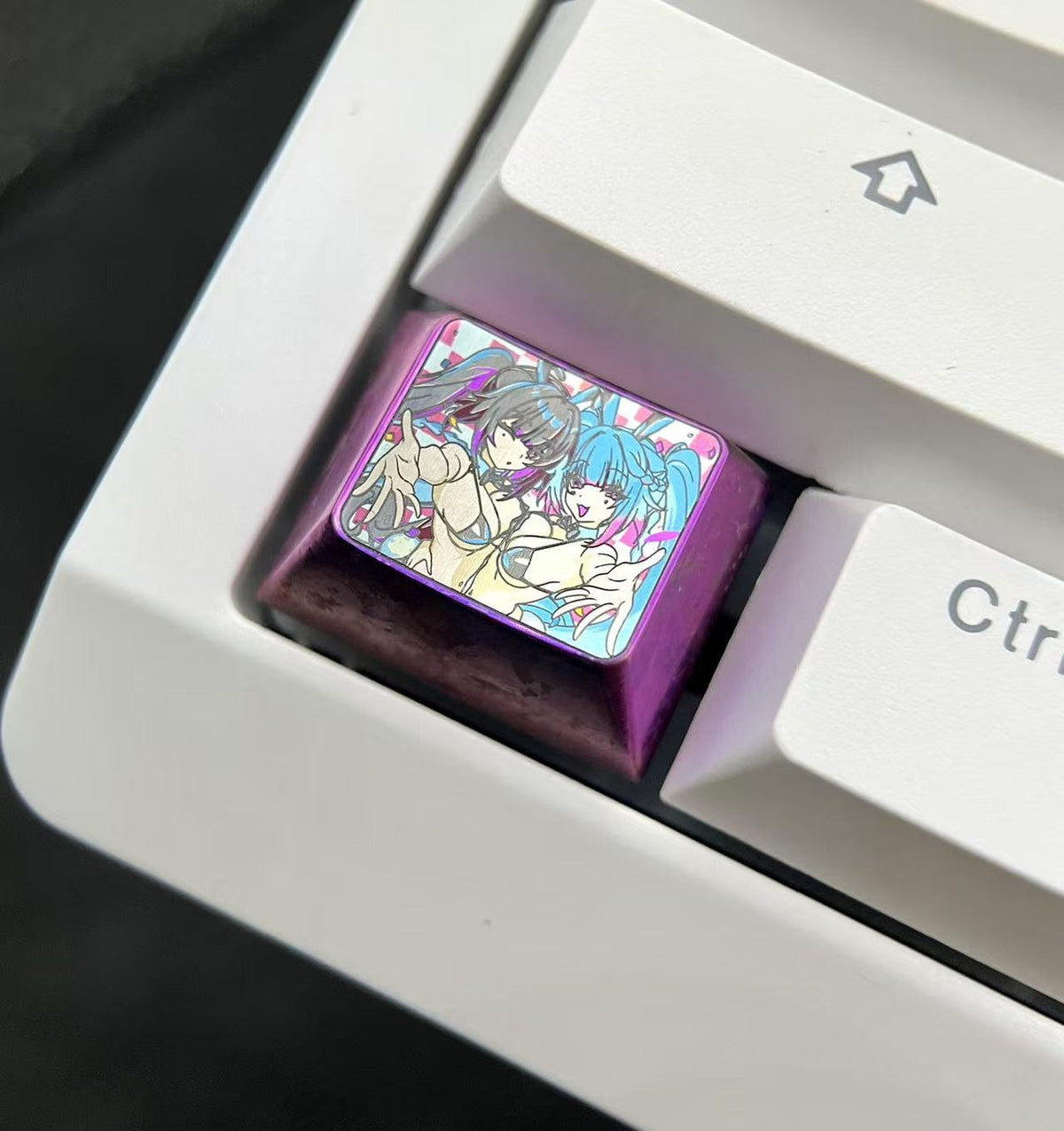 Victory Goddess Noahr Branner Titanium Keycap