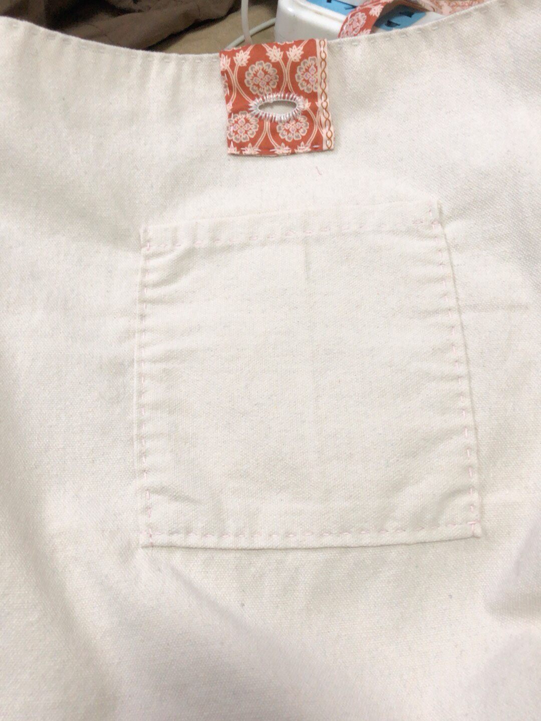 Floral Patchwork Canvas Crossbody Bag
