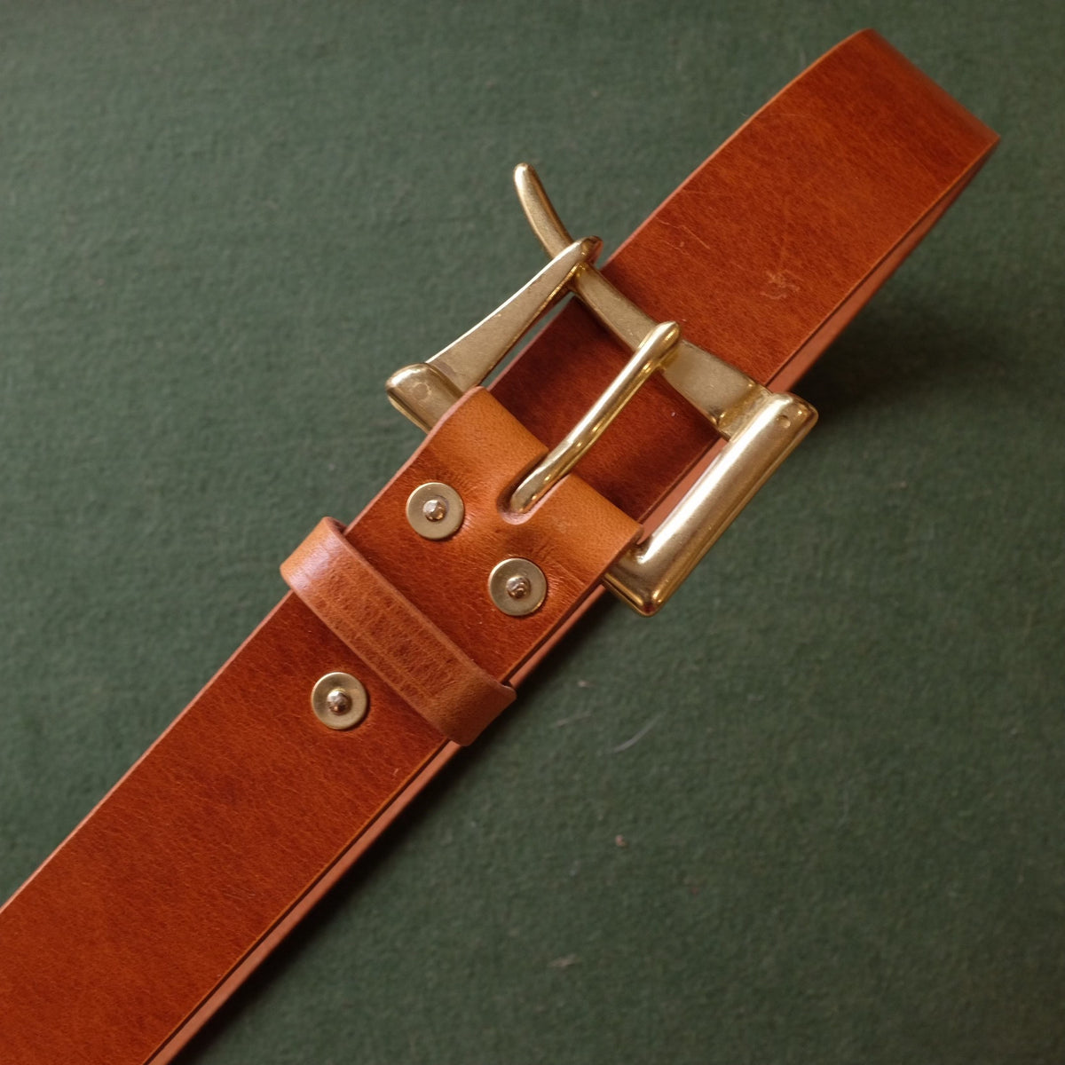 Vegetable Tanned Leather Belt