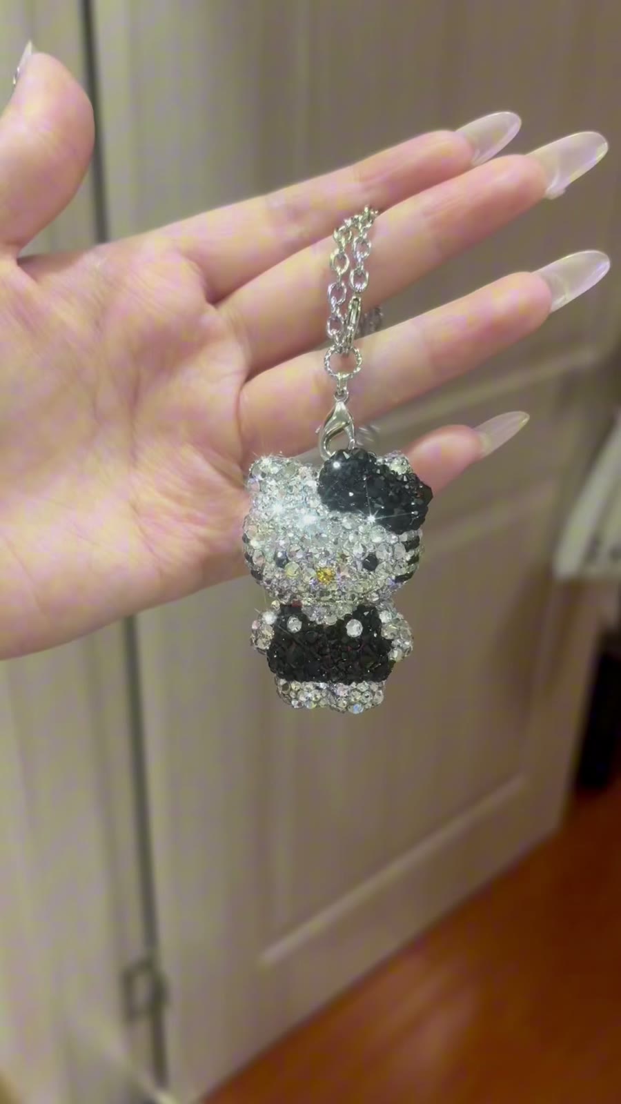 Standing Hello Kitty Rhinestone Charm