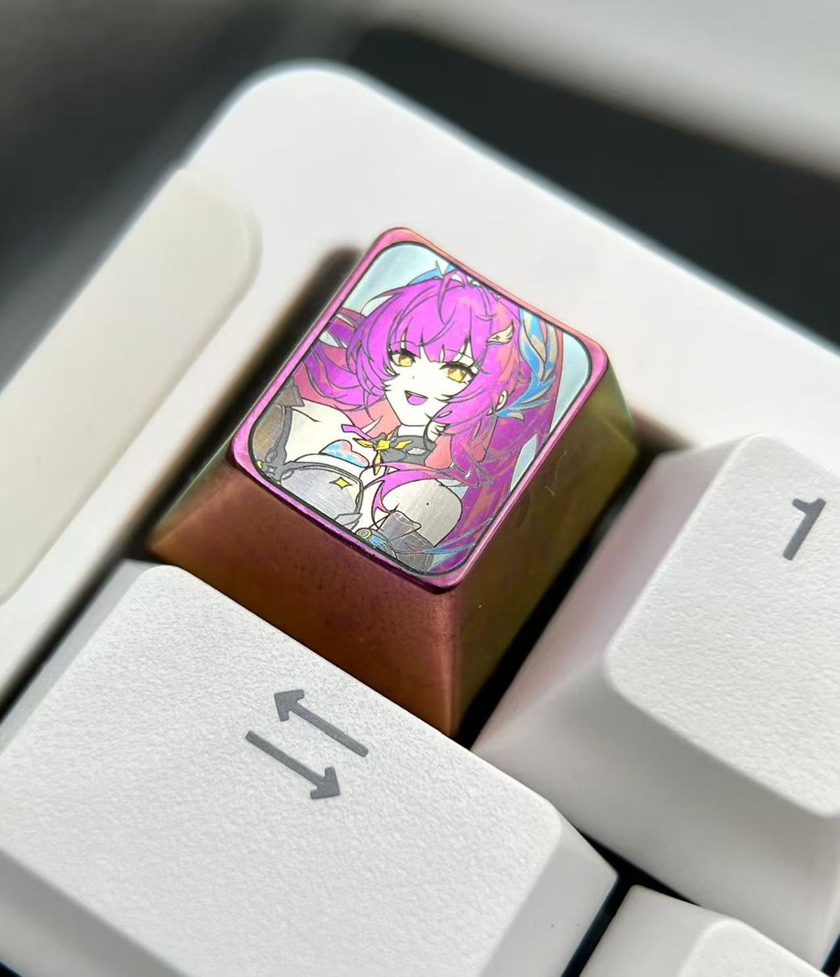Wuthering Waves Aemis 1u Titanium Alloy Keycap