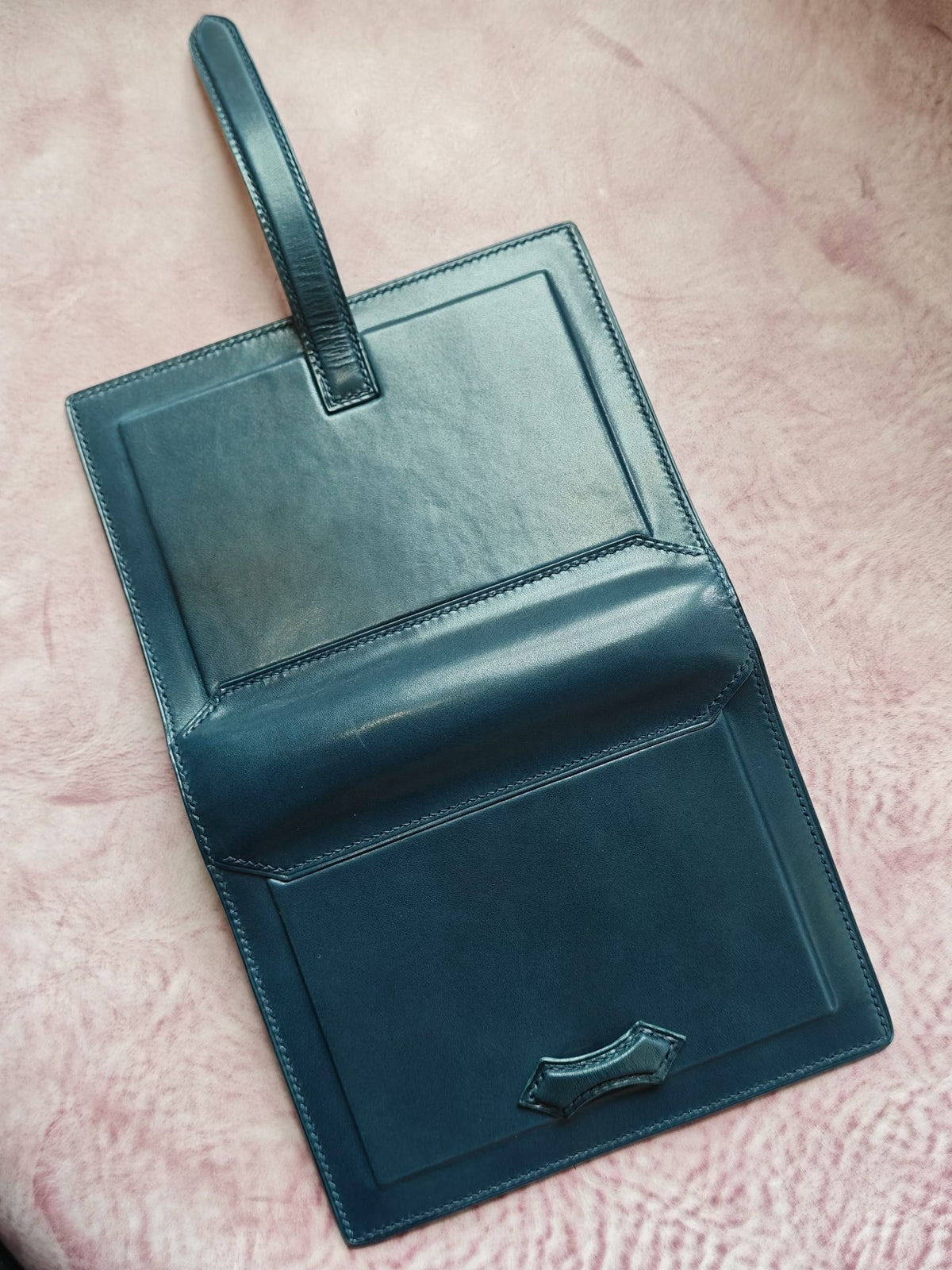 A6 Loose Leaf Notebook with Leather Strap Closure