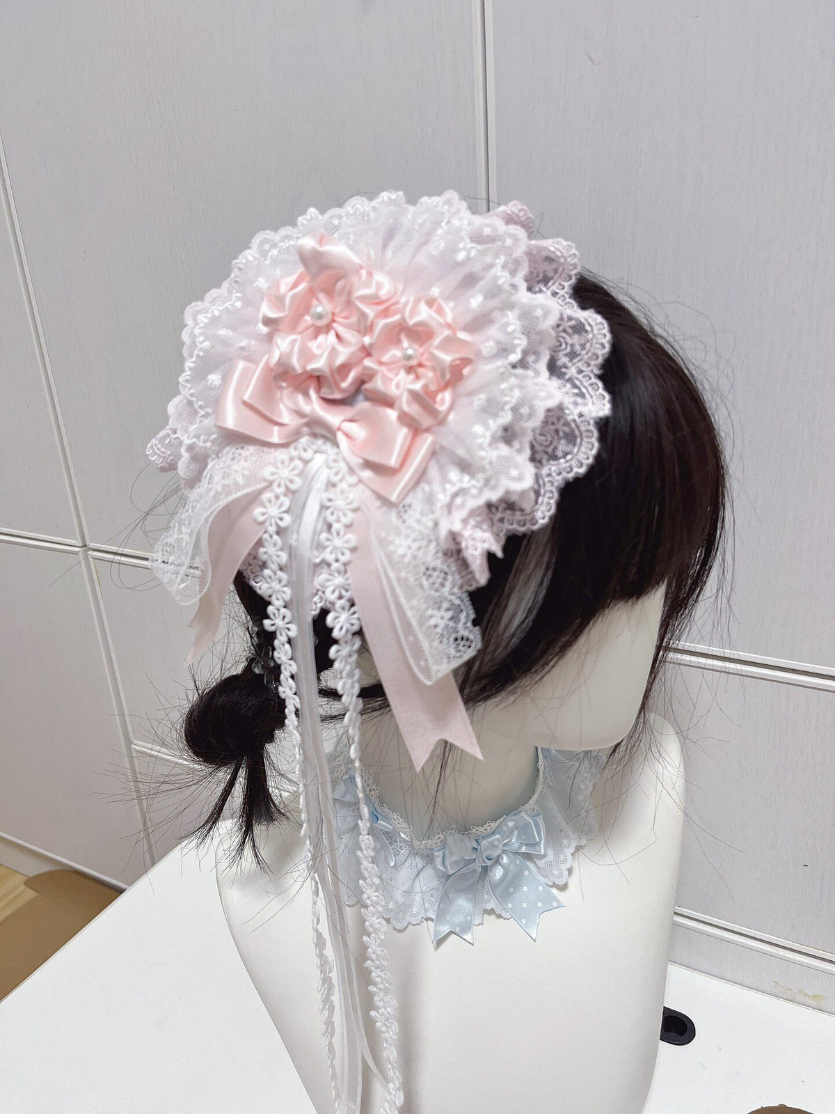Pink Cherry Blossom Lolita Hair Accessory