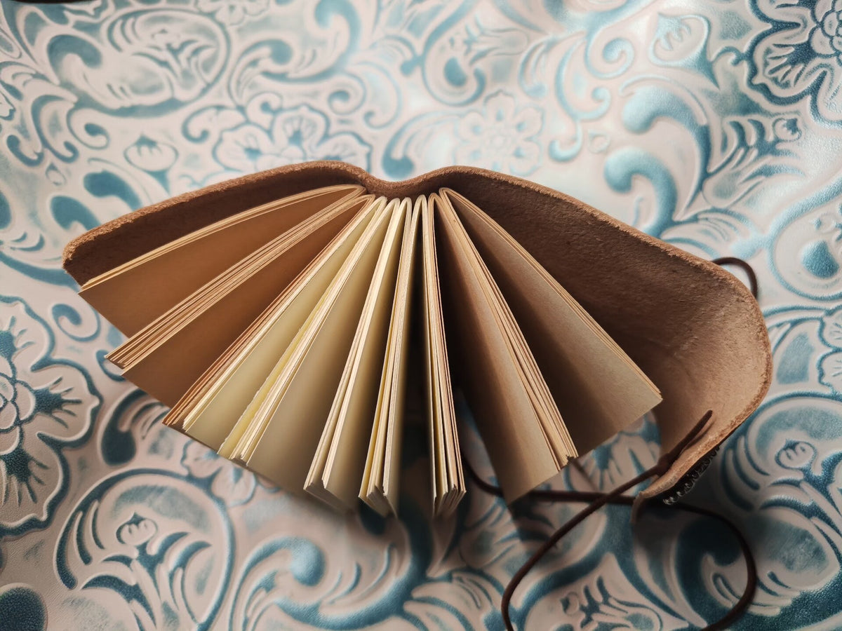 Handcrafted Leather Notebook with 192 Pages