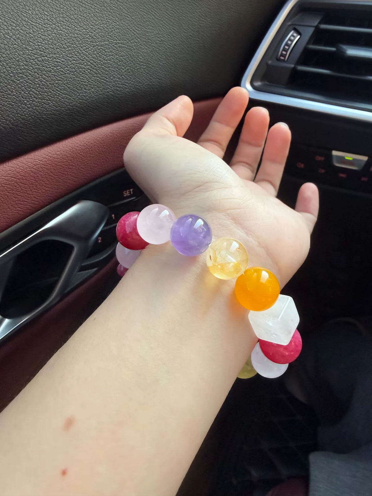 Bracelet de perles en cristal multipied 13 mm