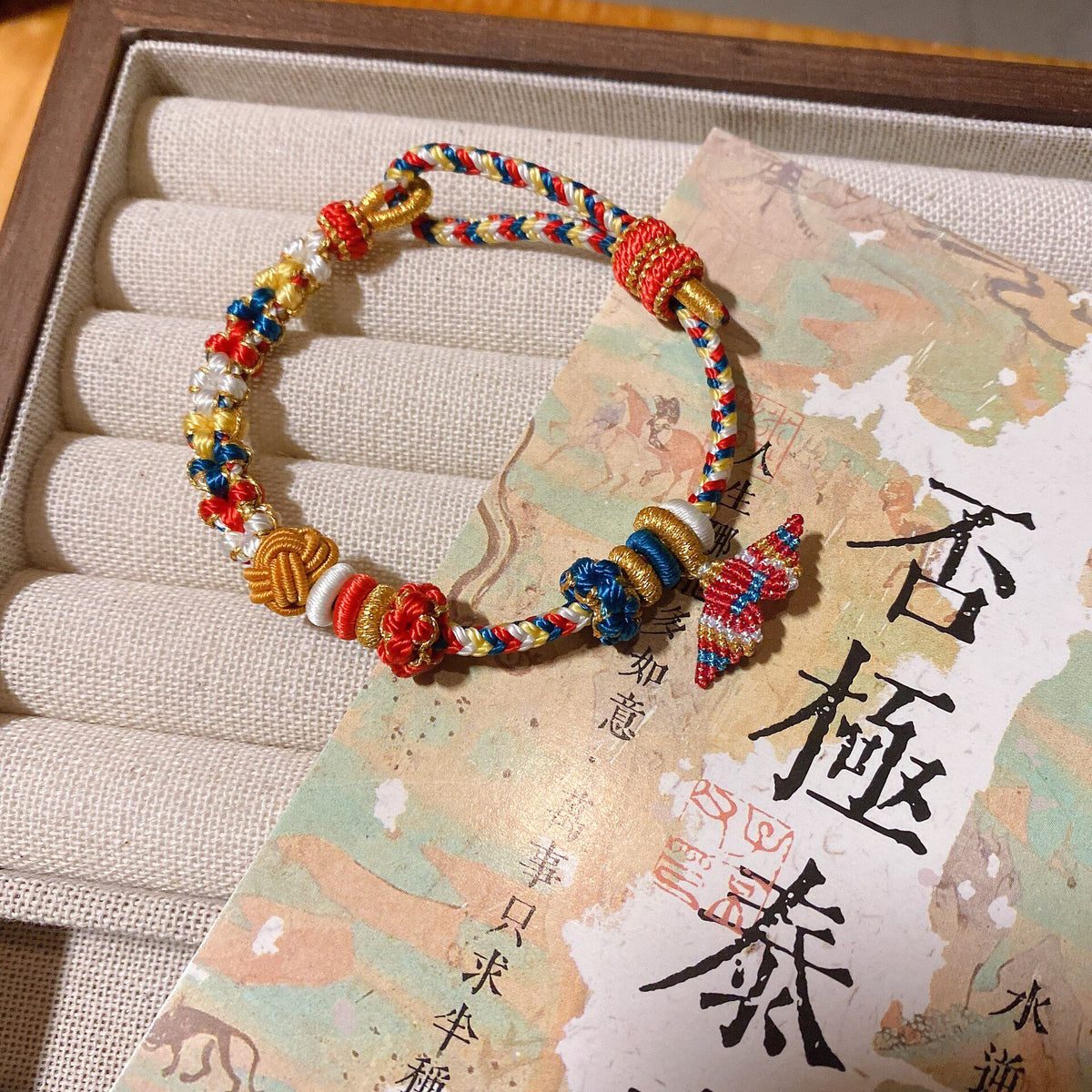 New Year Fish Tail Knot Bracelet