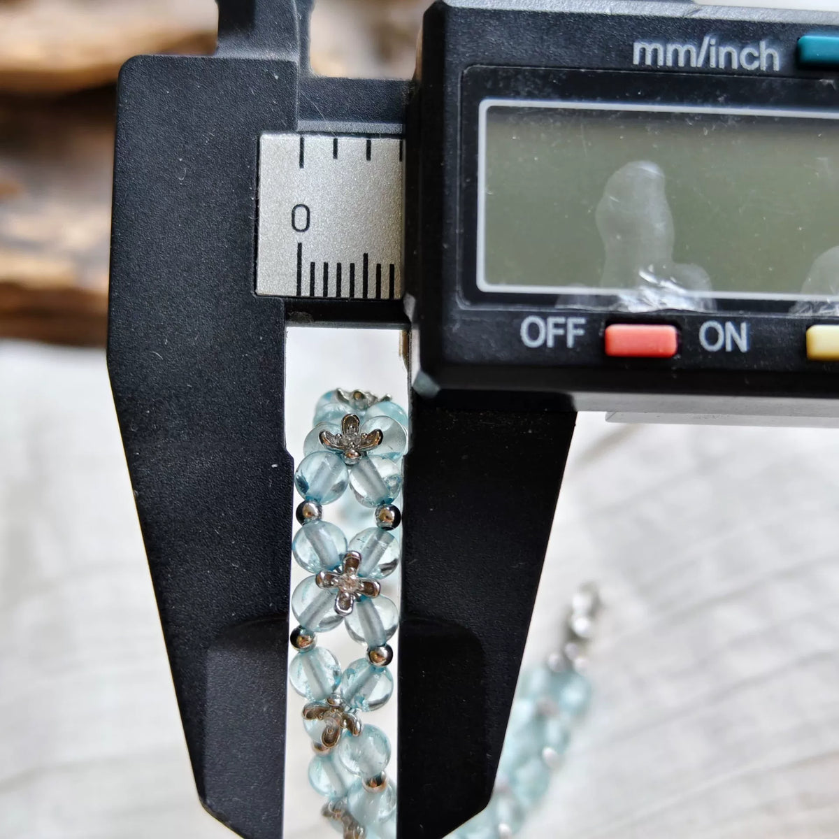 Light Blue Topaz Sterling Silver Bracelet