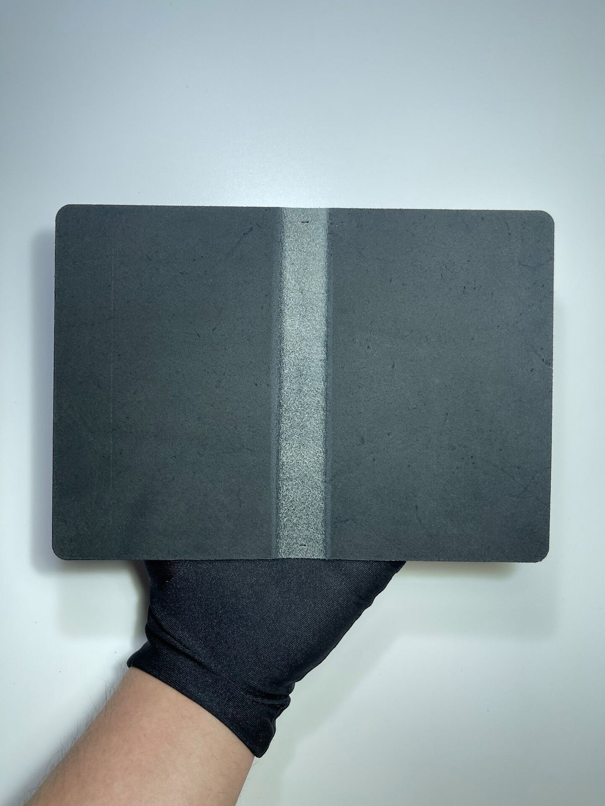 Handmade Leather A7 Notebook with Metal Spine