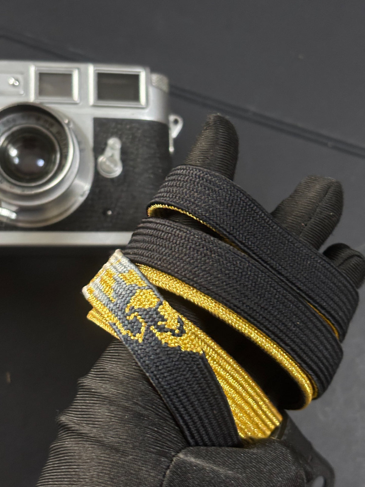 Reversible Japanese Silk Camera Strap