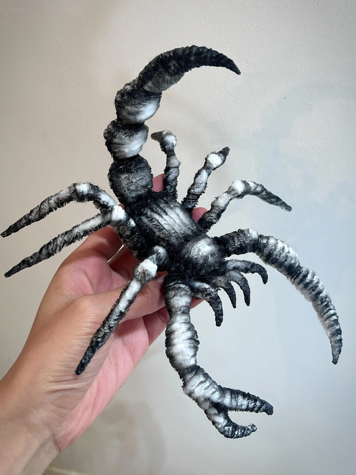 Handmade Chenille Scorpion Plush Toy