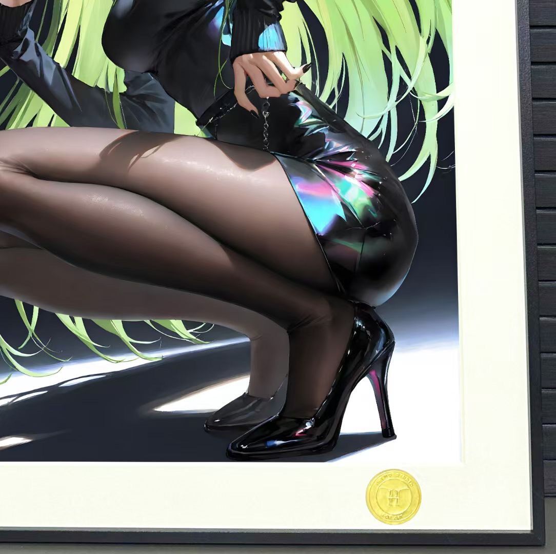 Code Geass C.C. Framed Art Print 40x50cm