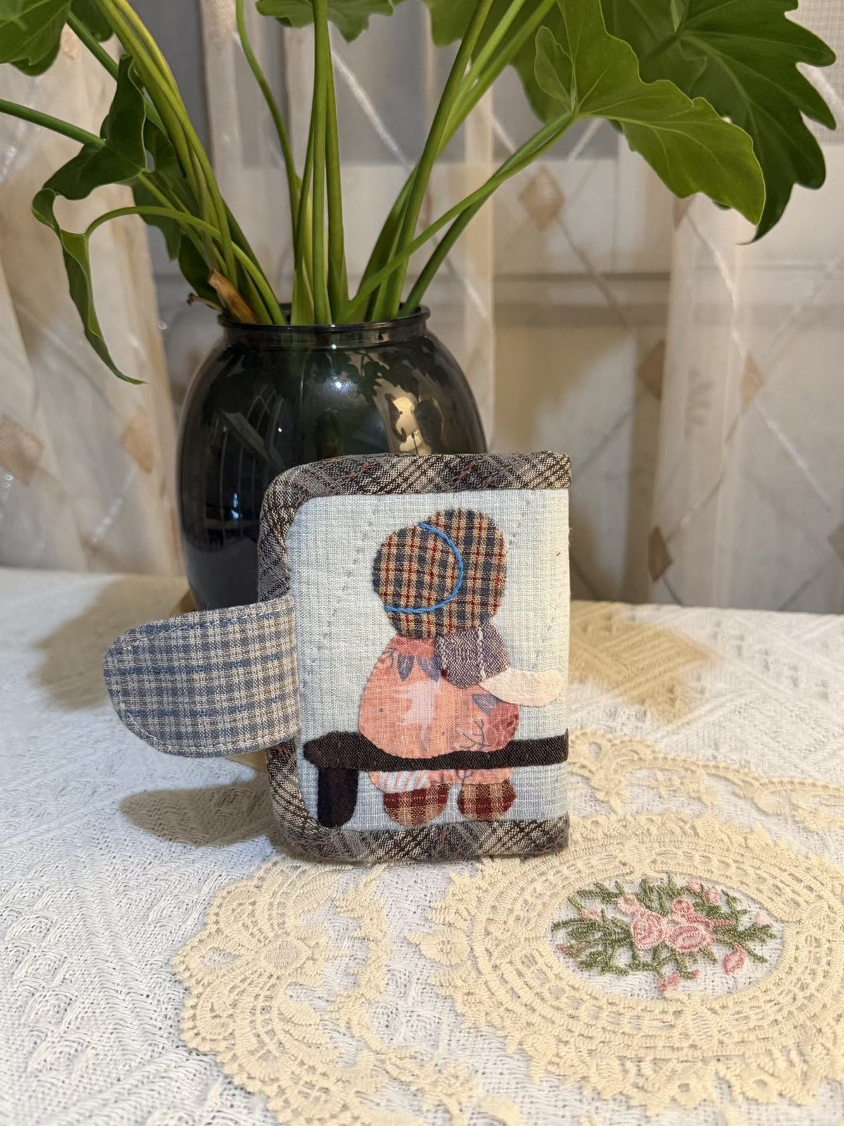 Doppeseitiger Patchwork-Kartenetner, 20 Karten