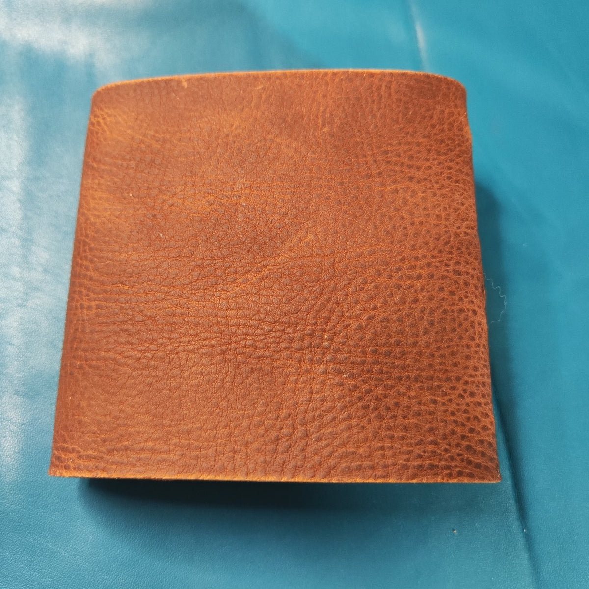 Cowhide Leather Journal with Brass Clasp