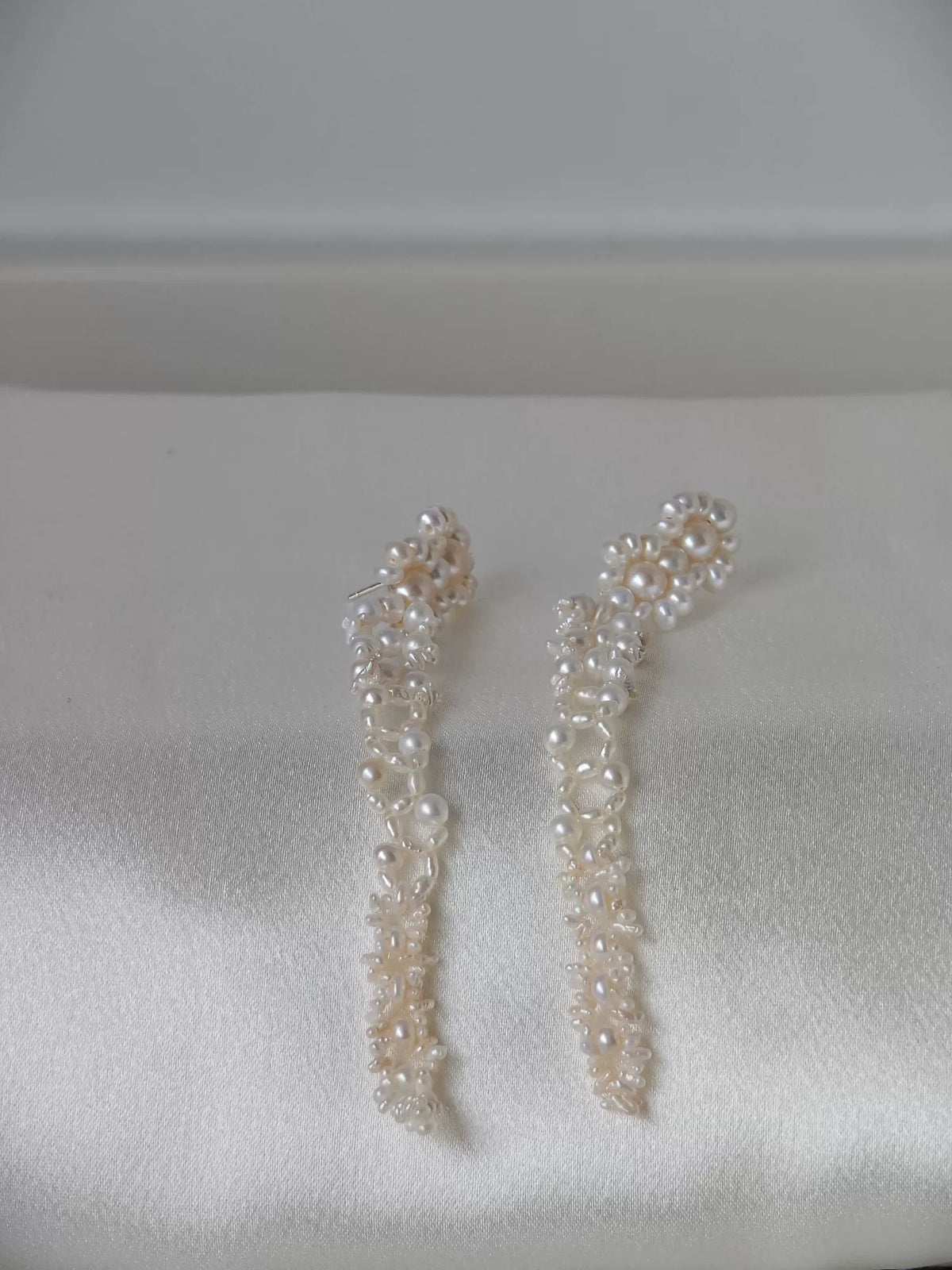 Barok Zowaterparel Hangorbellen 925 Zilver