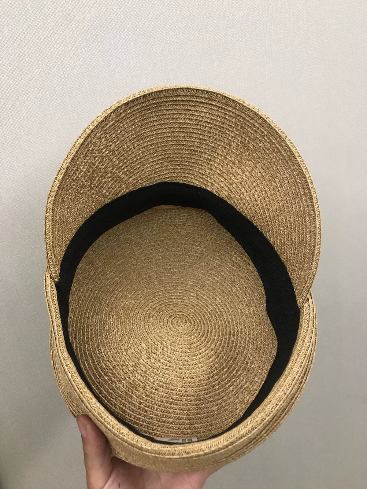 Straw Woven Newsboy Cap Natural Beige