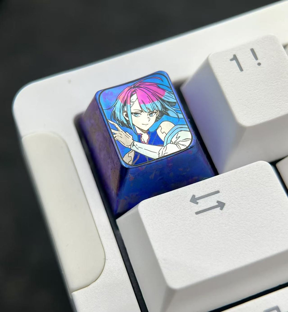 Lucy Titanium Alloy Keycap 1uR4