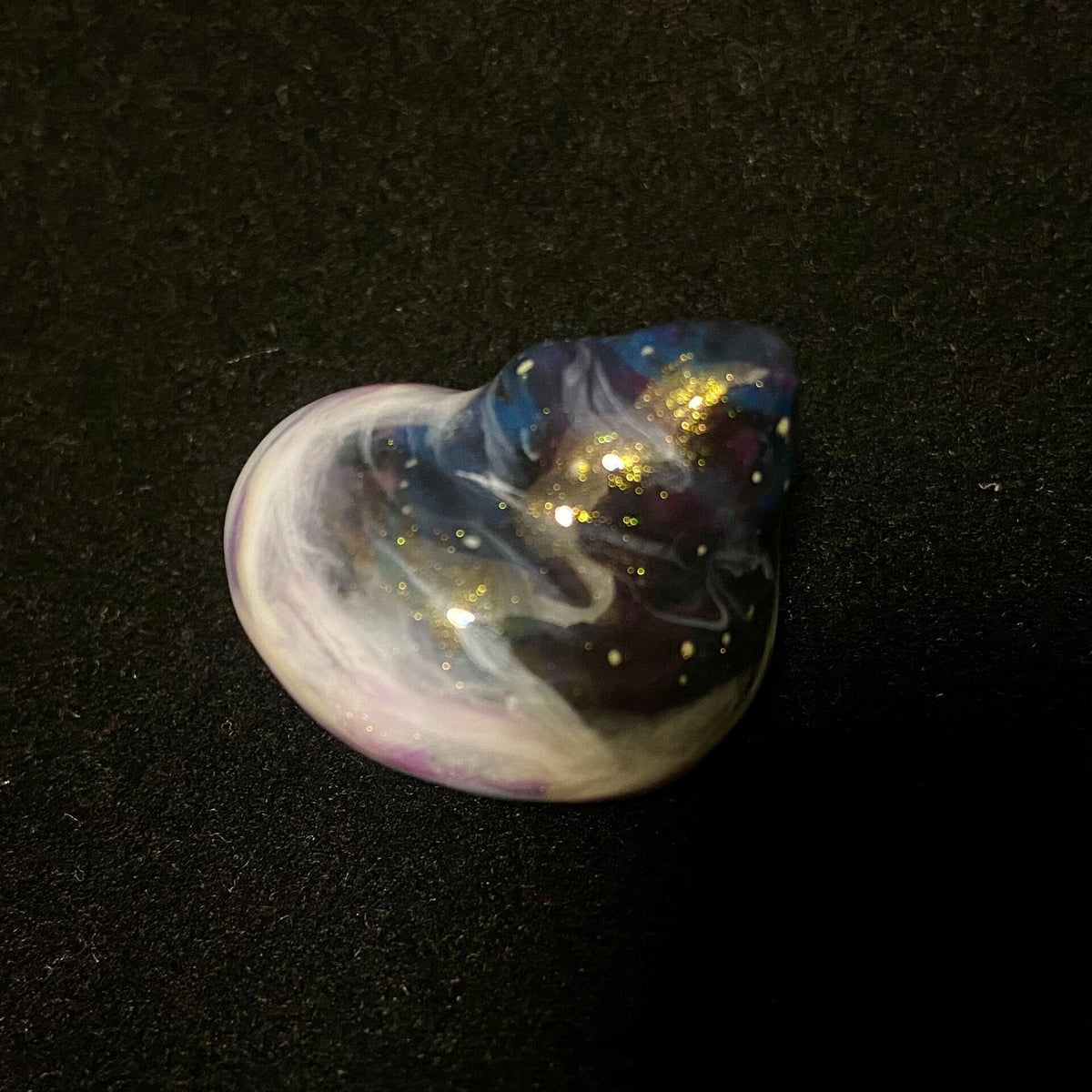 Hermit Crab Replacement Shell Pink Purple Nebula