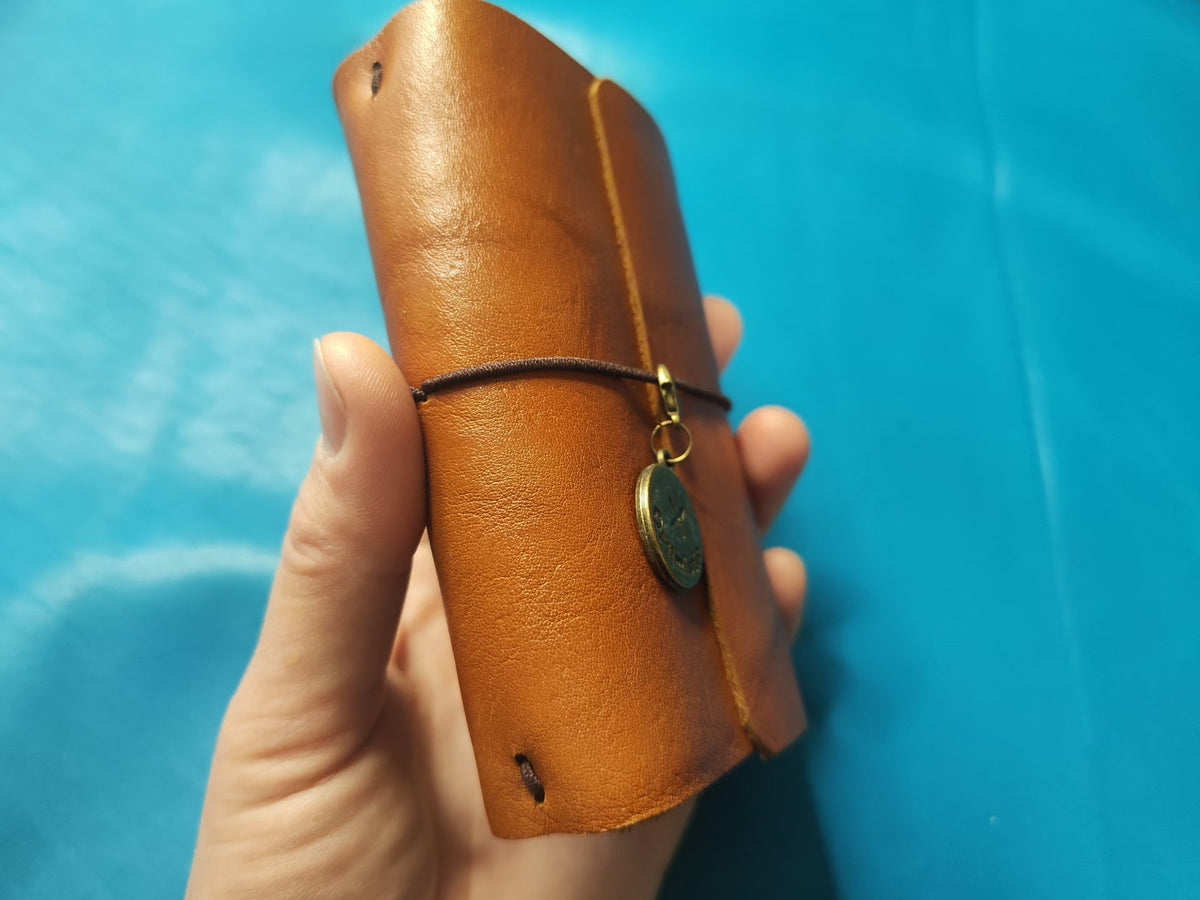 Hand-Grabbed Leather TN Journal