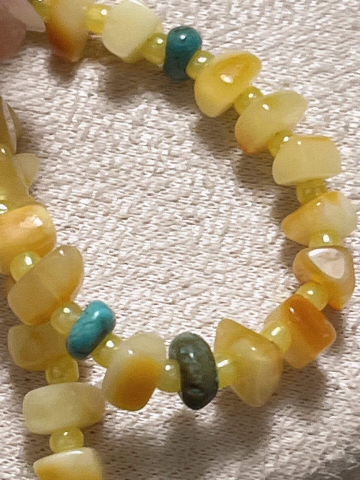 Natural Russian Beeswax Amber Necklace