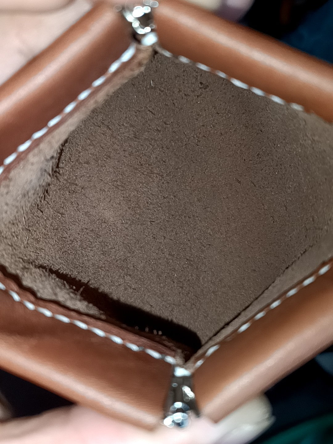 Handmade Brown Full Grain Leather Pouch