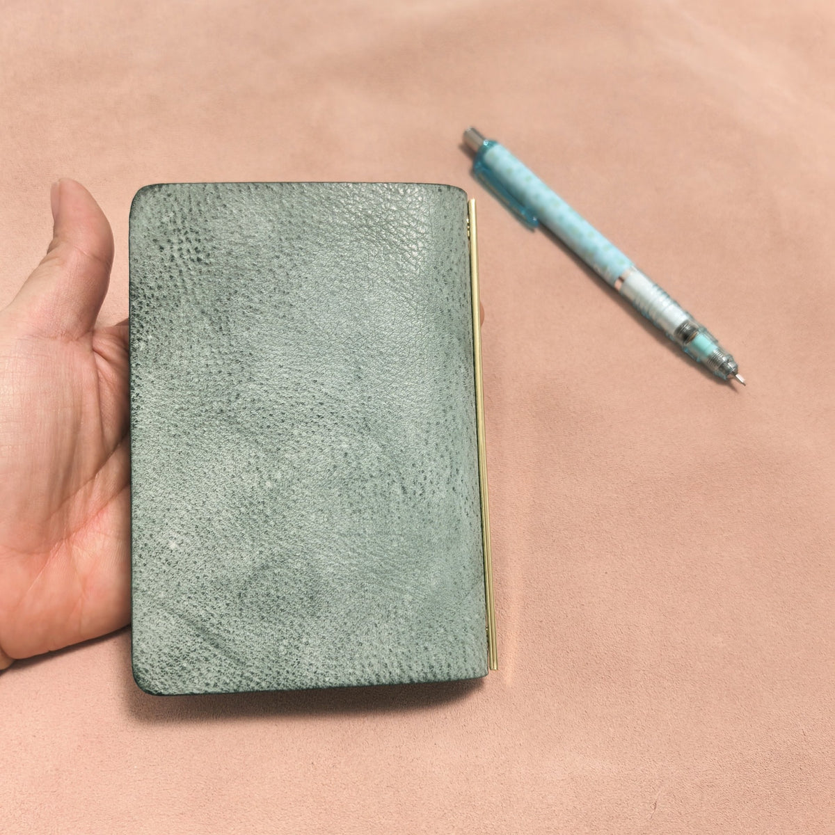 Plotter Loose Leaf Notebook Cover Italian Waxed Leather