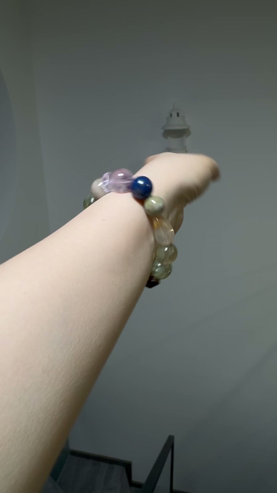 Braccialetto con cristalli misti 13mm