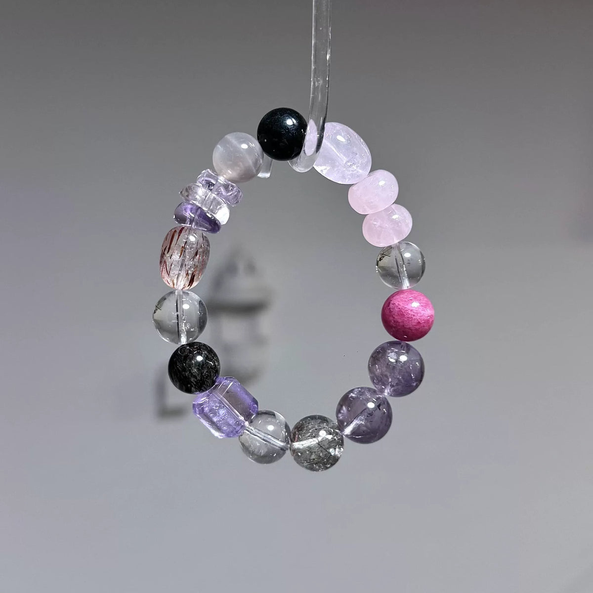 Amethyst Multi Stone Crystal Bracelet