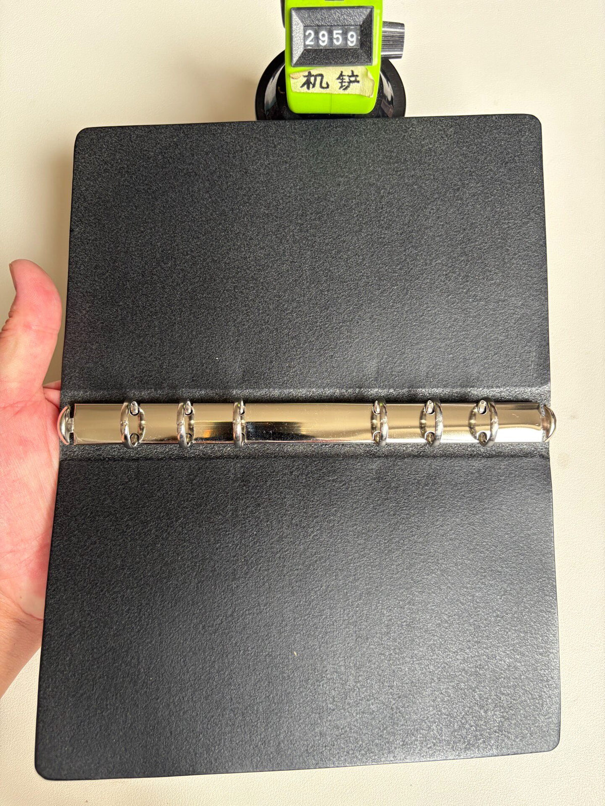 A6 Pueblo Leather Six Ring Binder