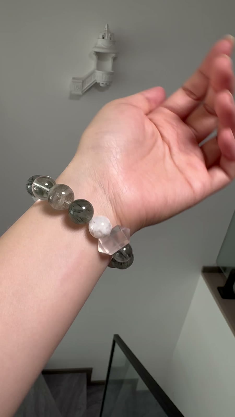 Mixed Gemstone Crystal Bead Bracelet